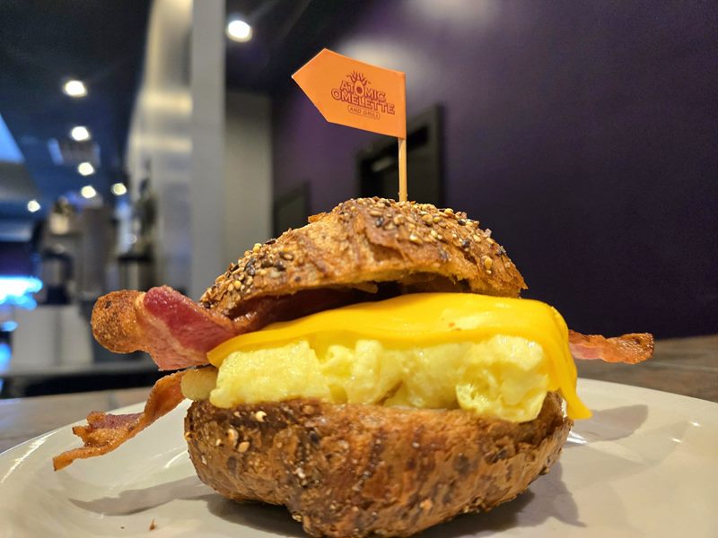 Atomic Omelette & Grill food